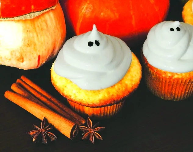 Get Halloween-ready with spooktacular cinnamon cupcakes